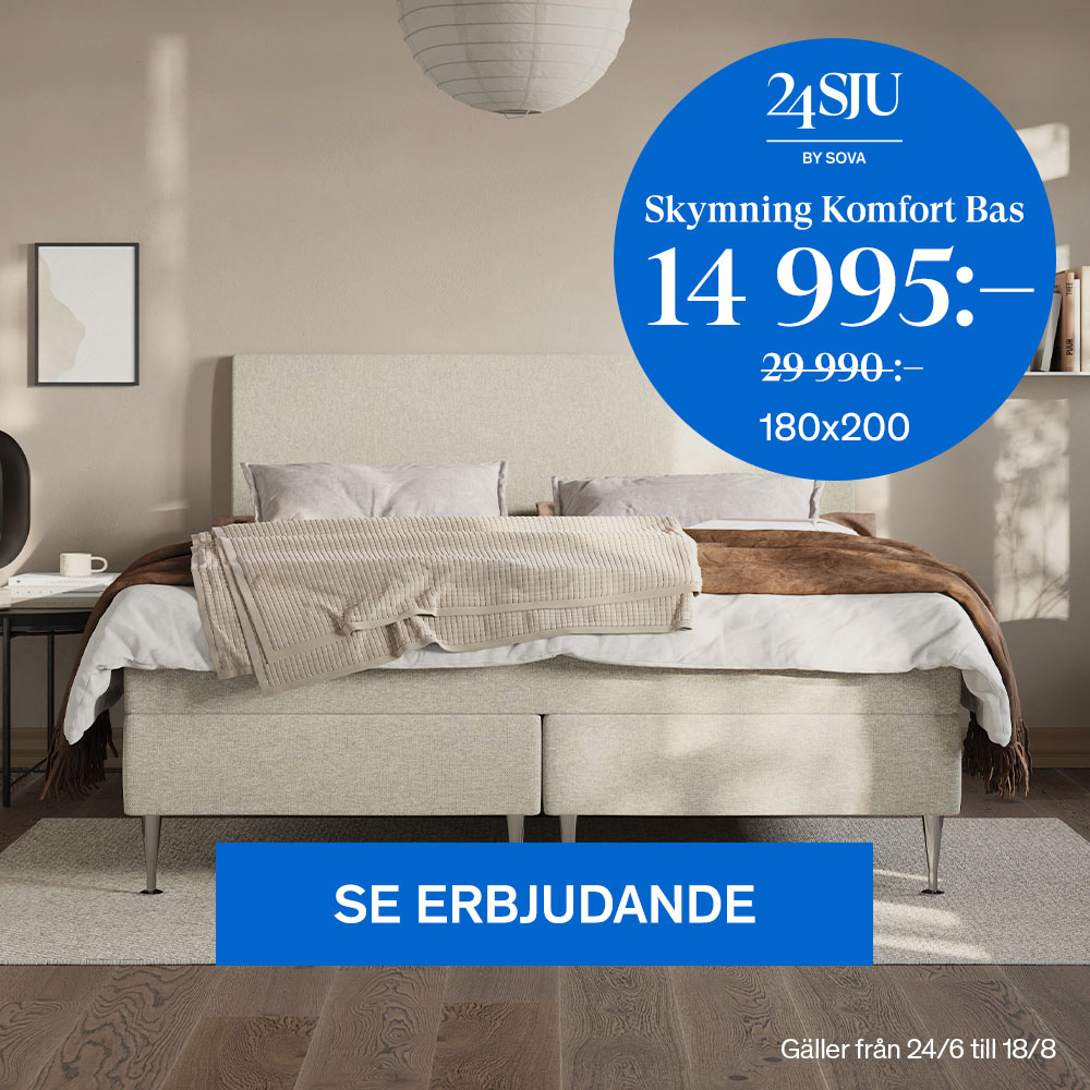 24SJU Skymning Komfort Bas 14 995:-